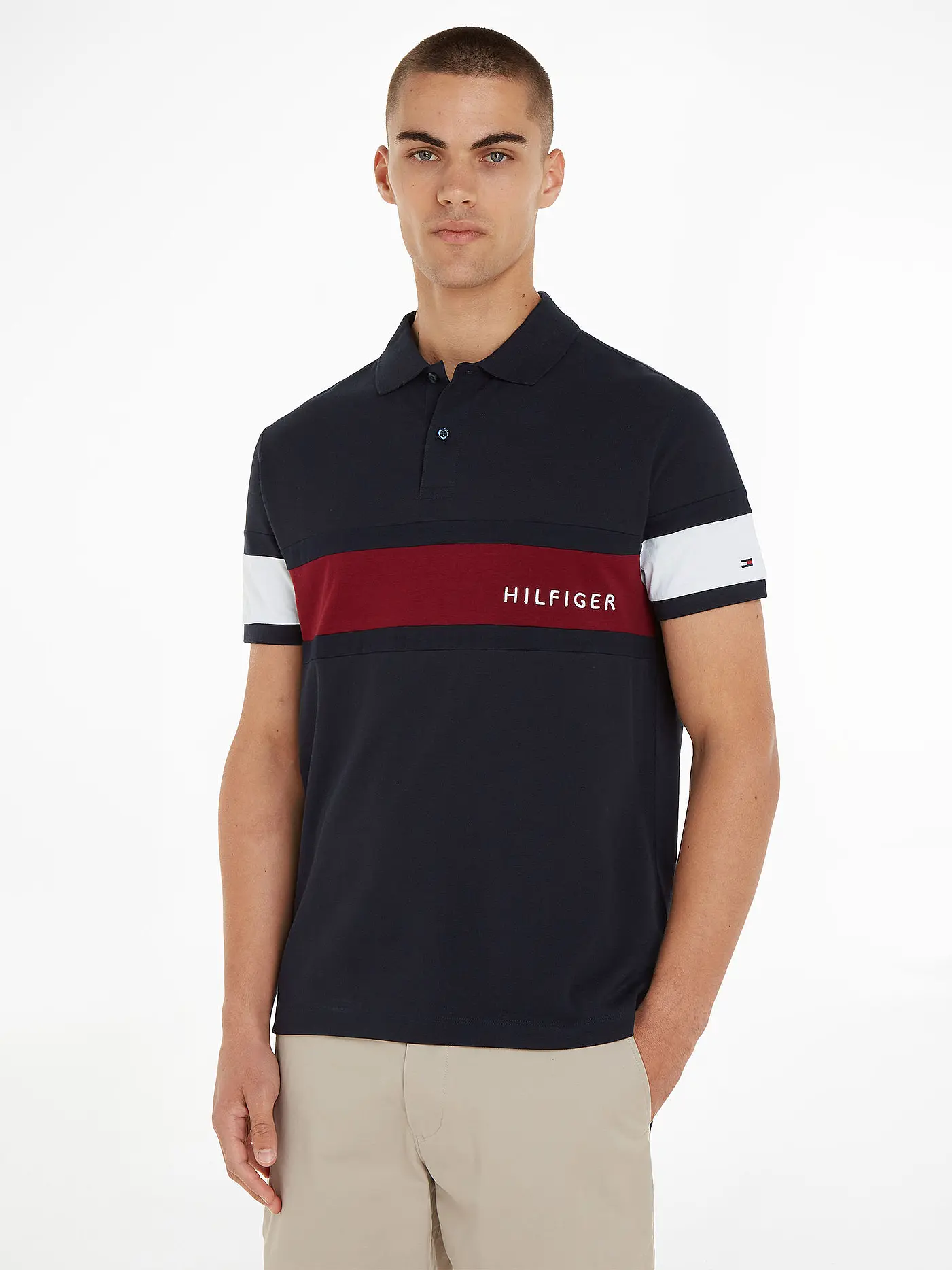 TOMMY HILFIGER | Poloshirt | blau